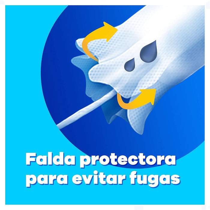 Tampax Pearl Super Tampones con Aplicador (Pack 24 uds): Protección 3 en 1 para flujo normal a abundante, con inserción suave y tecnología antifugas MotionFit. Tampax - detalle