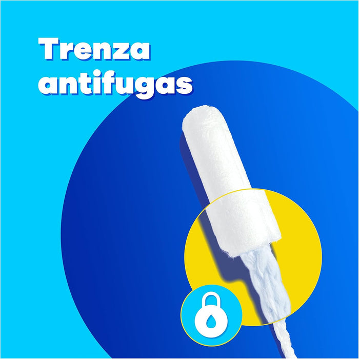 Tampax Pearl Super Tampones con Aplicador (Pack 24 uds): Protección 3 en 1 para flujo normal a abundante, con inserción suave y tecnología antifugas MotionFit. Tampax - ingredientes