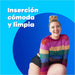 Tampax Pearl Super Tampones con Aplicador (Pack 24 uds): Protección 3 en 1 para flujo normal a abundante, con inserción suave y tecnología antifugas MotionFit. Tampax - uso