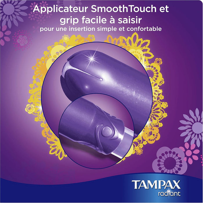 Tampax Platinum Super Tampones con Aplicador (16 uds): Disfruta de la combinación nº1 de confort, protección y discreción para flujo medio a abundante. Tampax - extra