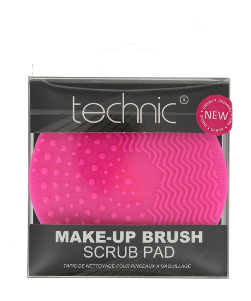 Technic Limpiador de Brochas de Maquillaje de Silicona. Pad con múltiples texturas para una limpieza profunda y eficaz de todos tus pinceles y brochas. Technic - frontal