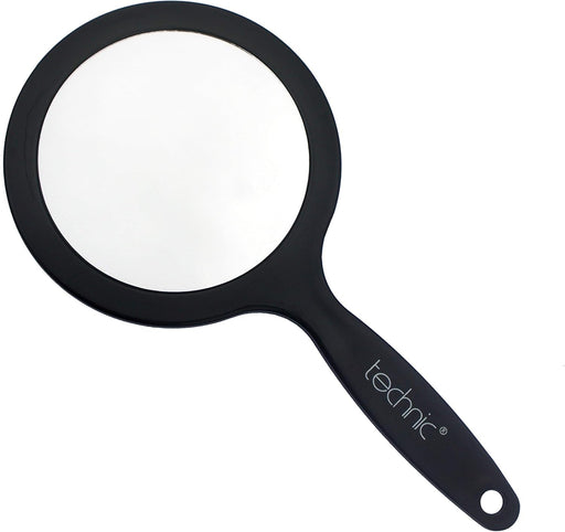 Technic VIP Espejo de Mano Doble Cara con Aumento. Un lado con visión normal y otro con magnificación para maquillaje de precisión y cuidado facial detallado. Technic - pack