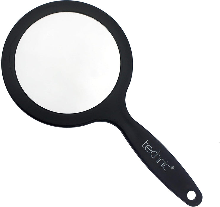 Technic VIP Espejo de Mano Doble Cara con Aumento. Un lado con visión normal y otro con magnificación para maquillaje de precisión y cuidado facial detallado. Technic - pack