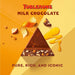 Toblerone Fruit & Nut, 400g. Chocolate con leche suizo con turrón de miel y almendras y pasas. La icónica barra triangular para compartir, regalar y disfrutar de una mezcla única. Toblerone - uso
