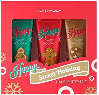 Set de Regalo Trío de Cremas de Manos Happy Sweet de Tony Moly. Tres deliciosas fragancias en un packaging adorable para una hidratación intensa y divertida. Tony Moly (Exclusivo Sephora) - frontal