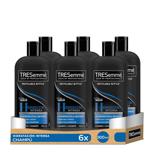 TRESemmé Acondicionador Hidratación Intensa (Pack de 2x685ml). Nutre y fortalece el pelo seco o dañado con Vitamina E, Aminoácidos y Ceramidas para un acabado de peluquería. Tresemmé - pack