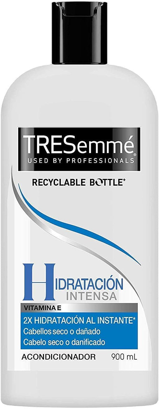TRESemmé Acondicionador Hidratación Intensa, Pack de 6 x 900ml. Tratamiento de hidratación profunda para un cabello suave, brillante y con calidad de salón, formato ahorro. Tresemmé - pack