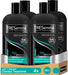 TRESemmé Champú Liso y Sedoso (Pack Ahorro 4x900ml): Consigue un cabello suave, brillante y sin encrespamiento con este tratamiento con Aceite de Argán y Proteínas de Seda. Tresemmé - frontal