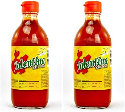 Salsa Valentina Picante Clásica Etiqueta Roja (Pack 2x370ml): El dúo imprescindible del auténtico sabor mexicano, con el toque justo de picante para disfrutar a diario. Valentina - frontal