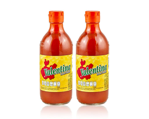Salsa Valentina Picante Clásica Etiqueta Roja (Pack 2x370ml): El dúo imprescindible del auténtico sabor mexicano, con el toque justo de picante para disfrutar a diario. Valentina - pack
