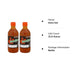 Valentina Salsa Picante Etiqueta Negra (Pack 2x370ml): Desata el auténtico sabor mexicano con la versión muy picante, ideal para los amantes de las emociones fuertes. Valentina - ingredientes