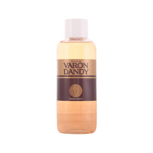 Varon Dandy Eau de Toilette para Hombre, 1L. La fragancia icónica y tradicional de la perfumería española, con un aroma masculino, amaderado y especiado. Varon Dandy - frontal