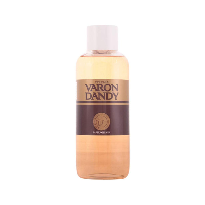 Varon Dandy Eau de Toilette para Hombre, 1L. La fragancia icónica y tradicional de la perfumería española, con un aroma masculino, amaderado y especiado. Varon Dandy - frontal