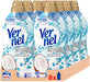 Vernel Aromaterapia Suavizante Agua de Coco & Minerales (Pack 8x57 Lavados): Sumérgete en una experiencia de frescor exótico y duradero para 456 lavados. Vernel - frontal