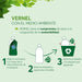 Vernel Aromaterapia Suavizante Lirio y Aceite de Jazmín (Pack 8x57 Lavados): Sumérgete en una fragancia floral y relajante que dura semanas en tu ropa. Vernel - lateral