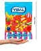 Vidal Golosinas Dedos Surtidos (Bolsa 1,5Kg): El clásico caramelo de goma con sabor a frutas y sin gluten, en un formato de 250 unidades para tus fiestas. Vidal - ingredientes
