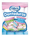 Vidal Golosinas Dentaduras Sabor Frambuesa (Bolsa 250 uds): El divertido caramelo de goma sin gluten, ideal para fiestas, Halloween y mesas dulces. Vidal - frontal