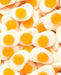 Vidal Golosinas Huevos Fritos (Bolsa 1kg): La icónica gominola con sabor a nata y textura esponjosa, sin gluten y sin grasa, en formato grande de 167 unidades. Vidal - detalle