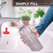 Vileda 1-2 Spray MAX, Mopa con Spray y Botella de 650ml. Friega sin cubo y elimina el 99% de las bacterias solo con agua. Recambio de microfibra reutilizable. Vileda - extra