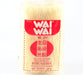 Wai Wai Fideos de Arroz Vermicelli, 400 gr. Fideos finos de arroz naturalmente sin gluten, de cocción rápida, ideales para preparar ensaladas, sopas y salteados asiáticos. Wai Wai - frontal